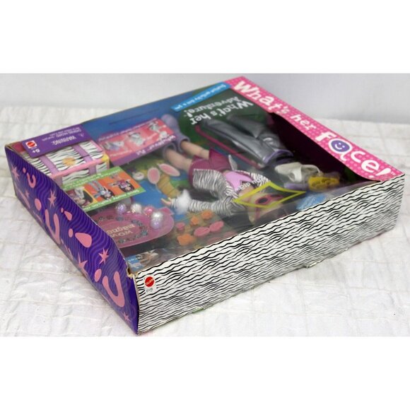 New Vtg What's Her Face Adventure Fashion Activity Doll & Pet Craft Marker Toy - Picture 13 of 16